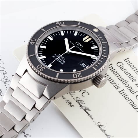 iwc aquatimer 1000|iwc aquatimer 2000 titanium 3536.